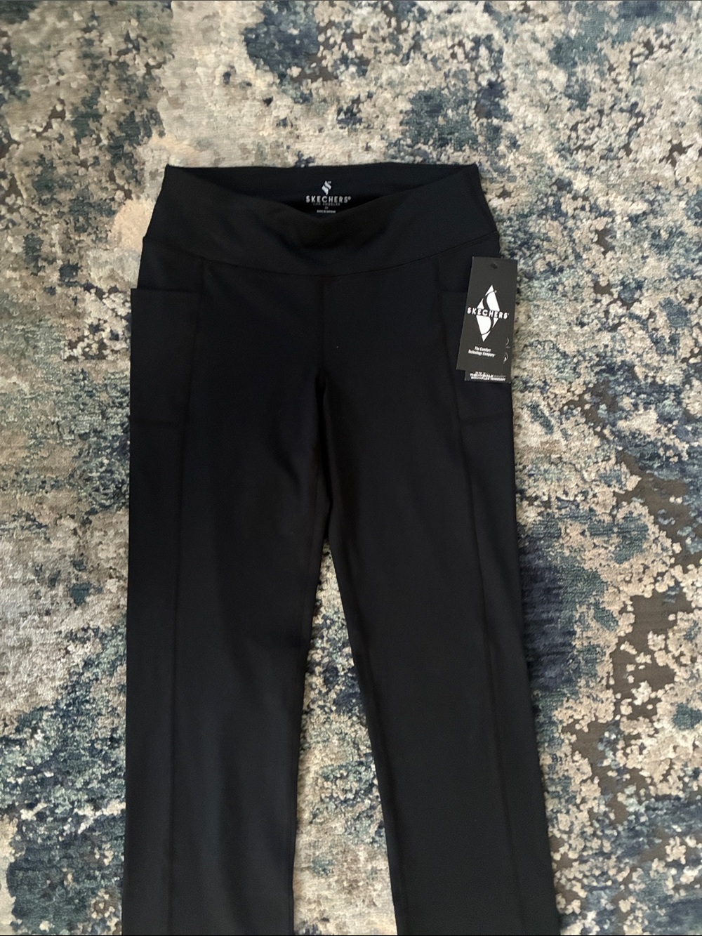 Skechers Black High-Rise Pocket Leggings